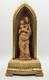 10 ANRI Reuge Madonna & Child Altar Shrine Music Box Italy Silent Night Works