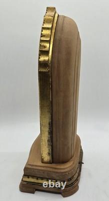 10 ANRI Reuge Madonna & Child Altar Shrine Music Box Italy Silent Night Works