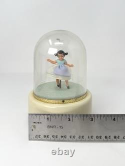 1900's. Vintage Reuge Dancing Ballerina Tested & Works (G-123)