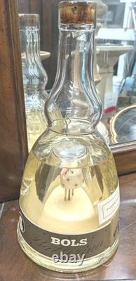 1950s Vintage Bols Dancing Balleria Music Box Gold Flakes Snow Globe (Rare)