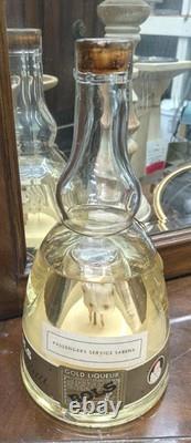 1950s Vintage Bols Dancing Balleria Music Box Gold Flakes Snow Globe (Rare)