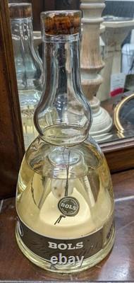 1950s Vintage Bols Dancing Balleria Music Box Gold Flakes Snow Globe (Rare)