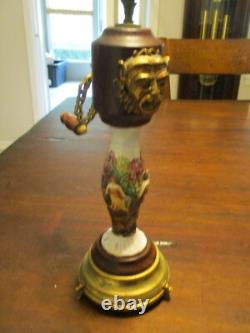 1960'S Reuge How Dry I Am Musical Pepper Grinder porcelain Capodimonte