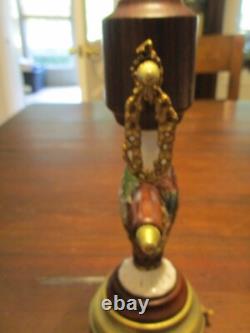 1960'S Reuge How Dry I Am Musical Pepper Grinder porcelain Capodimonte