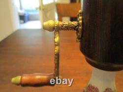 1960'S Reuge How Dry I Am Musical Pepper Grinder porcelain Capodimonte