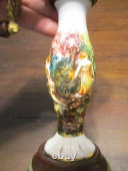1960'S Reuge How Dry I Am Musical Pepper Grinder porcelain Capodimonte