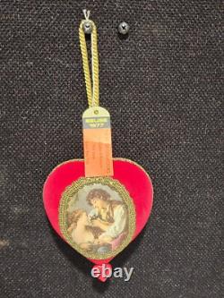 1977 REUGE Musical Music Box Le Coeur D'amour with Original Box 1st Issue
