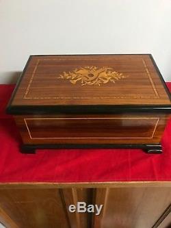 3 Dancers Early Model Reuge Music Box 144 Notes