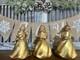 3 Vintage Anri Angels Reuge Music Box. Hand Carved Swiss Movement