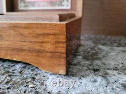 AL350 Vintage Swiss Cylinder Music Box Thorens INC New York Made in Switzerland