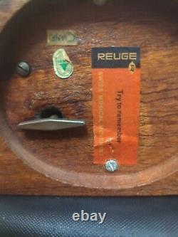 ANRi Reuge Try To Remember Ceramic wooden music box Swiss Movement RARE Vtg