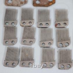 A CYLINDER MUSIC BOX COMB ASSORTMENT 12,19,29 note NEW OLD STOCK Reuge, Thorens