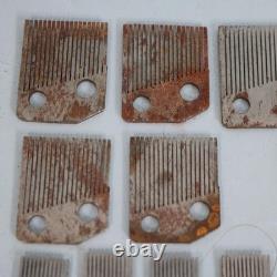 A CYLINDER MUSIC BOX COMB ASSORTMENT 12,19,29 note NEW OLD STOCK Reuge, Thorens