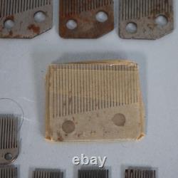 A CYLINDER MUSIC BOX COMB ASSORTMENT 12,19,29 note NEW OLD STOCK Reuge, Thorens