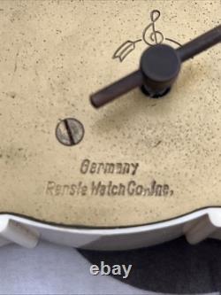 Alarm Clock PeterGermany (1960-70) Reuge Music Box Dancing Ballerina READ All