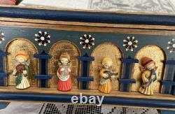 Anri Reuge Swiss Movement Jewelry or Trinket Wooden Box Plays Emperor's Waltz