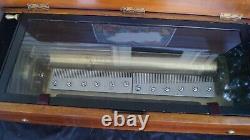 Antique 1870s Swiss Sublime Harmonie Music Box VERY RARE 18 Cylinder SEE VIDEO