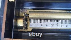 Antique 1870s Swiss Sublime Harmonie Music Box VERY RARE 18 Cylinder SEE VIDEO