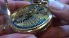 Antique Musical Sonnerie Repeater Pocket Watch Musical Movement Profiled