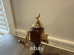 Antique Pre-1900 Pepper Mill Music Box by Reuge Switzerland, Fully Functional