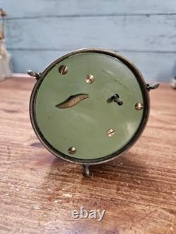 Antique REUGE Music Box Pepper Mill Type Hunting Boar Head Swiss Made Works