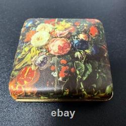 Antique Reuge Flower x Plant x Pocket Music Box Gold Made in Swiss