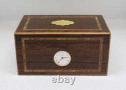 Antique Reuge Music Box 60 Valve 12 Songs Clock Swiss Made Alarm Used