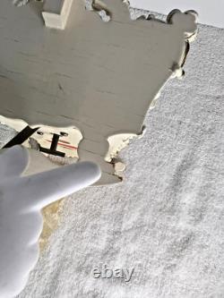 Antique Reuge Music Box Swing Crib Baby Bed WITH CANOPY NO DOLL Works, READ