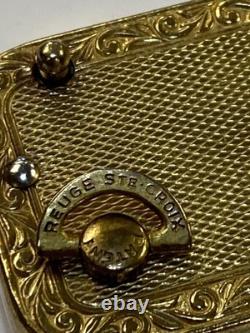 Antique Reuge Ste Croix Swiss Miniature Wind-Up Music Box Key Chain Pendant Antique Reuge Ste Croix Swiss Miniature Wind-Up Music Box Key Chain Pendant