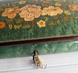 Antique Reuge Swiss Musical Movement Jewery Box Always No. 397 Made in Italy Antique Reuge Swiss Musical Movement Jewery Box Always No. 397 Made in Italy