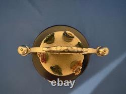 BAVARIAN Kuehn Christmas Music Box Nativity Pewter Figurines Germany REUGE