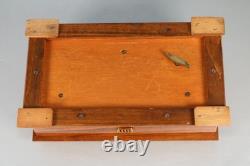 BEAUTIFUL MUSIC BOX by REUGE CHOPIN TRISTESSE 3 PARTS large 72 note comb CH 3/72