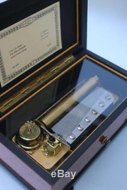 BEAUTIFUL REUGE MUSIC BOX Ch. 3/72 DEBUSSY, STRAUSS & Anniversary Song