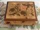 BEAUTIFUL Vintage Reuge San Francisco Music Box Company Wooden Wind-Up Music Box