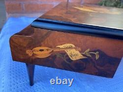 Beautiful Large Vintage REUGE Grand Piano Swiss Cylinder Music Box (Video Inc.)