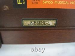 Beautiful Reuge Swiss Music Box Mozart Sonata No. 3 (3 parts) Sorrento Italy