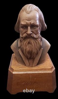 Brahms Bust Music Box Berceuse Brahms, Brahms Lullaby, Brahms Wiegenlied