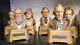 Composers Busts. 6 Composers-Classics and Romantic Epochs. With Reuge Music Box