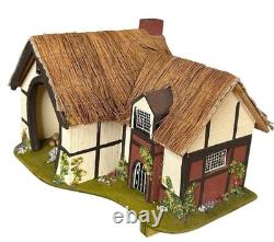 Cottage Music Box Pauline David Reuge Movement Working. Thatched Smithy Vtg 60s Cottage Music Box Pauline David Reuge Movement Working. Thatched Smithy Vtg 60s