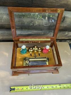 DEFECTIVE REUGE MUSIC 72 Notes BOX LTD EDITION 300 BELLS DANCERS WATCH G3D