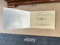 DEFECTIVE REUGE MUSIC 72 Notes BOX LTD EDITION 300 BELLS DANCERS WATCH G3D