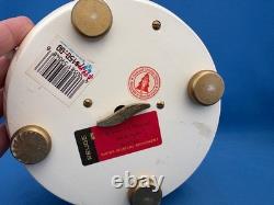 ERZGEBIRGE Ulbricht REUGE Christmas Music Box Musical Angels Wood Germany Vtg