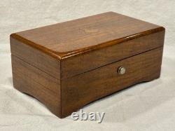 EXC Mid Century THORENS (pre-Reuge) 3/50 Shield Music Box Gavotte FULL VIDEO