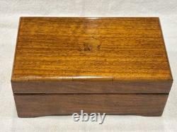 EXC Mid Century THORENS (pre-Reuge) 3/50 Shield Music Box Gavotte FULL VIDEO