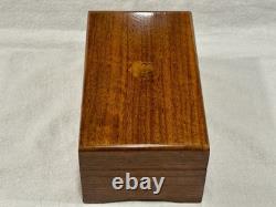 EXC Mid Century THORENS (pre-Reuge) 3/50 Shield Music Box Gavotte FULL VIDEO