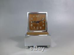 EXC Rare Vintage Swiss Angelus Music Alarm Clock Pre Reuge Music Box Plays Alarm