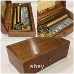 EXC Swiss REUGE 3/72 Music Box Ave Maria, Gounod L'Auberson Style, FULL VIDEO