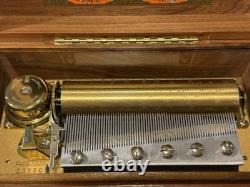 EXC Swiss REUGE 3/72 Music Box Ave Maria, Gounod L'Auberson Style, FULL VIDEO