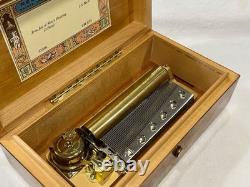 EXC Swiss REUGE 3/72 Music Box Jesu, Joy of Man's Desiring Thuya, FULL VIDEO
