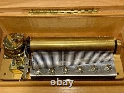 EXC Swiss REUGE 3/72 Music Box Jesu, Joy of Man's Desiring Thuya, FULL VIDEO